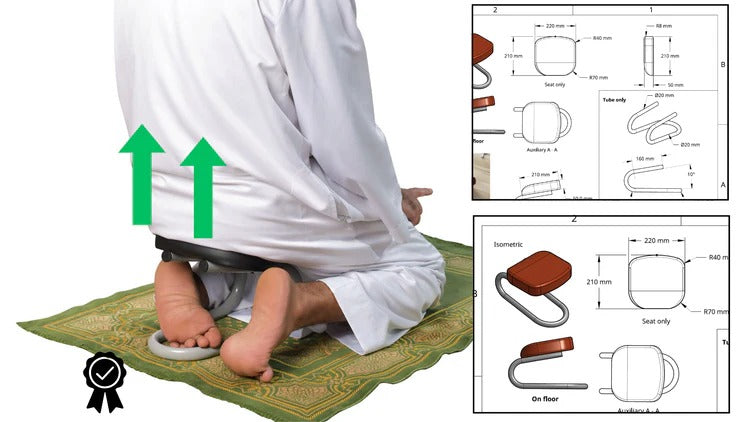 Easy Portable Namaz chair