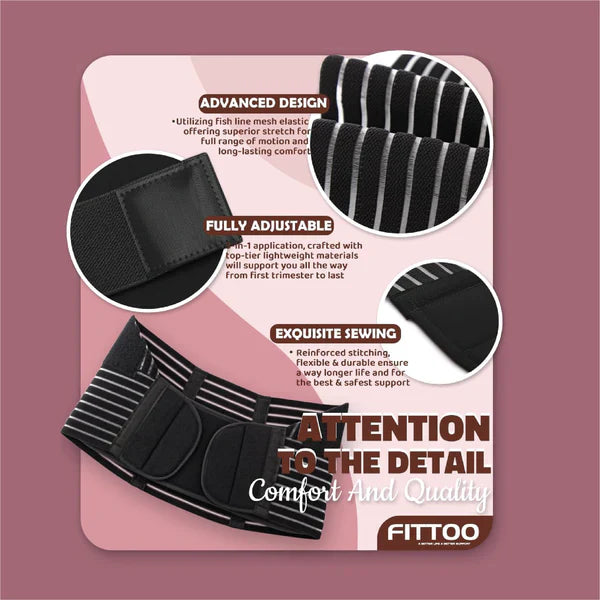 Pregnancy Back Support Belt | Supports Child Weight & Relieve Back Pressure