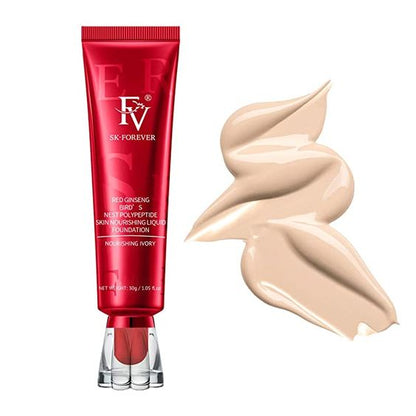 FV Liquid Foundation Makeup, Full Coverage Oil Control Flawless 24 Hour Long Lasting Concealer Matte Foundation