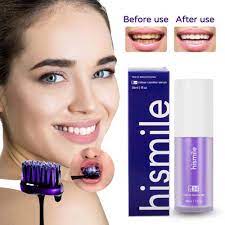 30ml V34 Purple Teeth Whitening Toothpaste